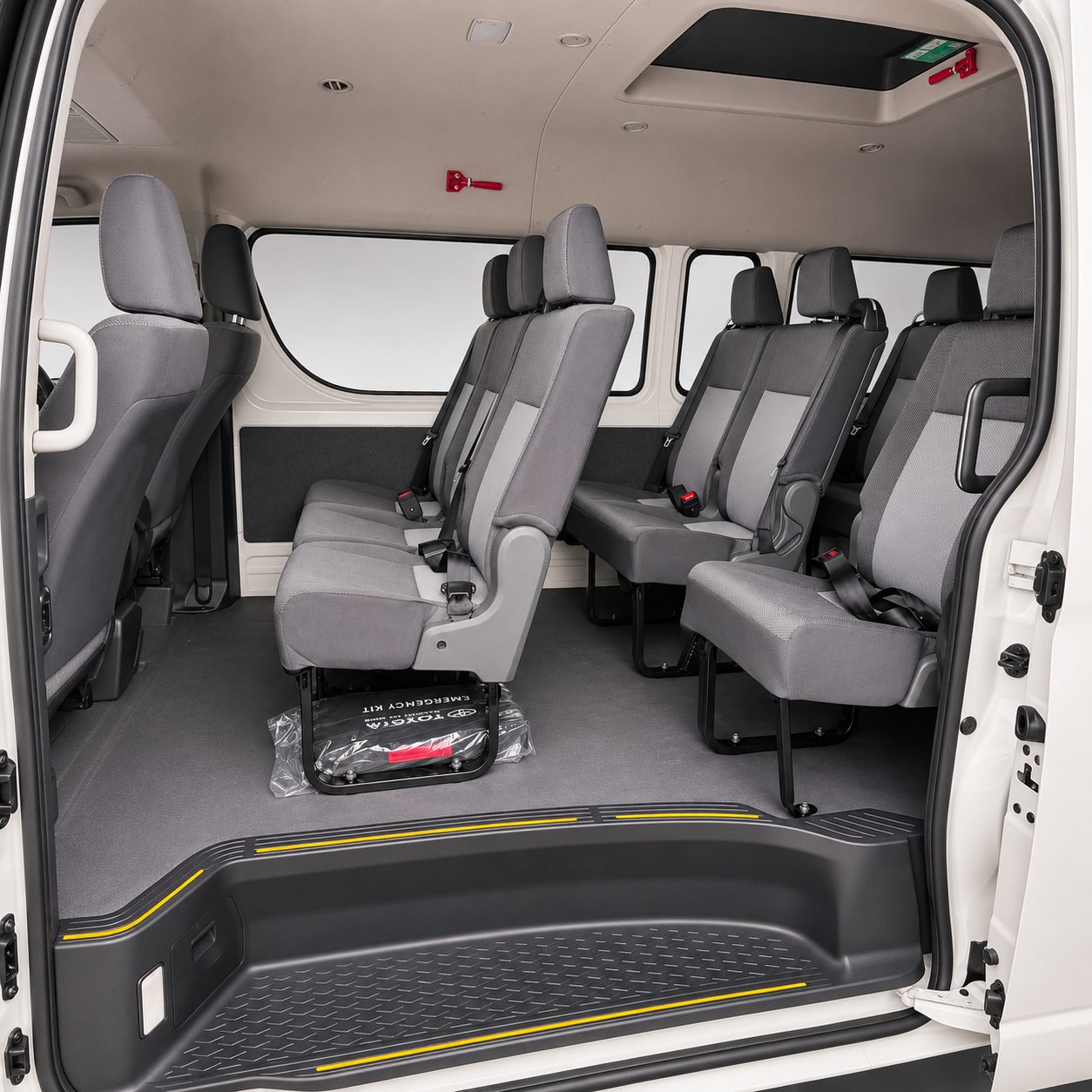 Cabin Space — 15 Full-Size Seats